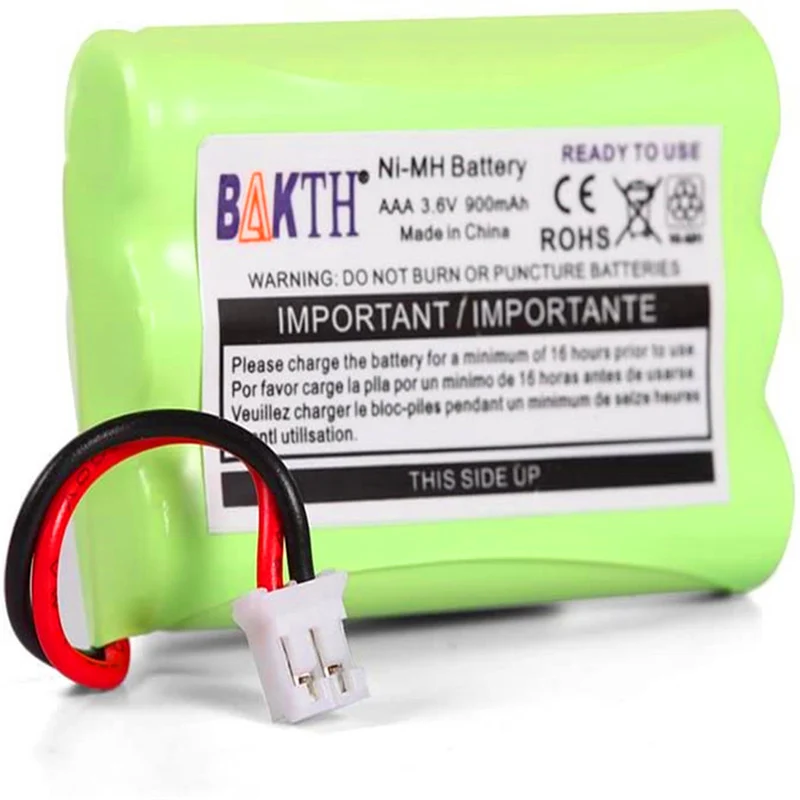 900mAh 3.6V NI-MH battery for Motorola (not compatible with MBP33S MBP36 newer 800mAh version)