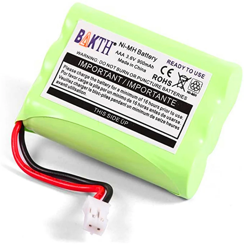 900mAh 3.6V NI-MH battery for Motorola (not compatible with MBP33S MBP36 newer 800mAh version)
