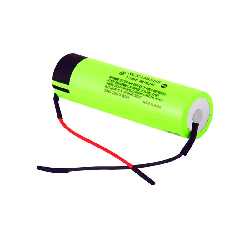 2 pieces Brand New Original NCR18650B 3.7V 3400mAh 18650 Rechargeable Lithium Battery Mobile Power DIY Line
