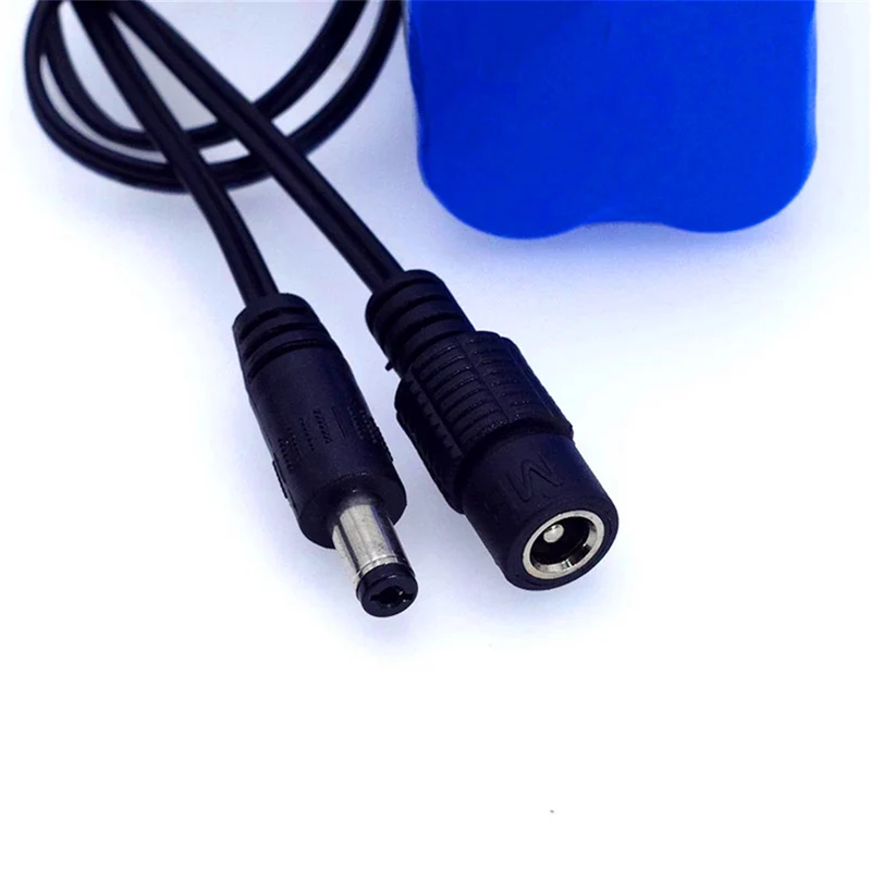 7.4V 5200mAh 8.4V 18650 lithium battery bicycle lamp headlight special battery DC 5.5x2.1MM