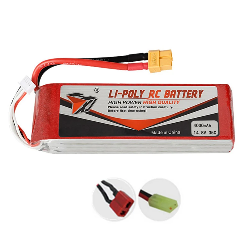 14.8v 4000mAh 8043130 li-polymer battery for Fixed wing four axis drone