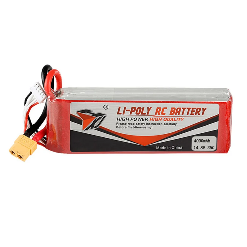 14.8v 4000mAh 8043130 li-polymer battery for Fixed wing four axis drone