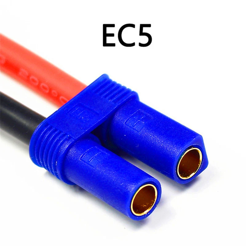 2 pieces EC5 22.2V 5000mAh 50C 100C 6S RC lithium polymer battery Align 7.2 Yak 54 remote-controlled four-axis helicopter drone