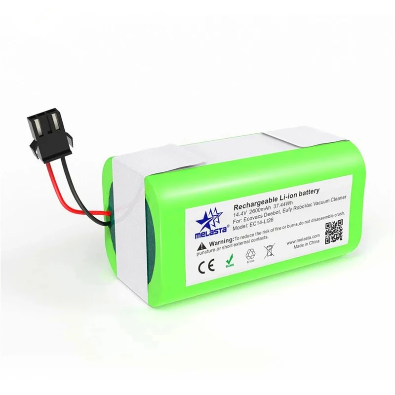 14.4 V 2600mAh Li-Ion battery for Conga Excellence 950 990 1090 Deebot n79 n79S dn622 Robovac 11 11s 12 15c 30 35c x500