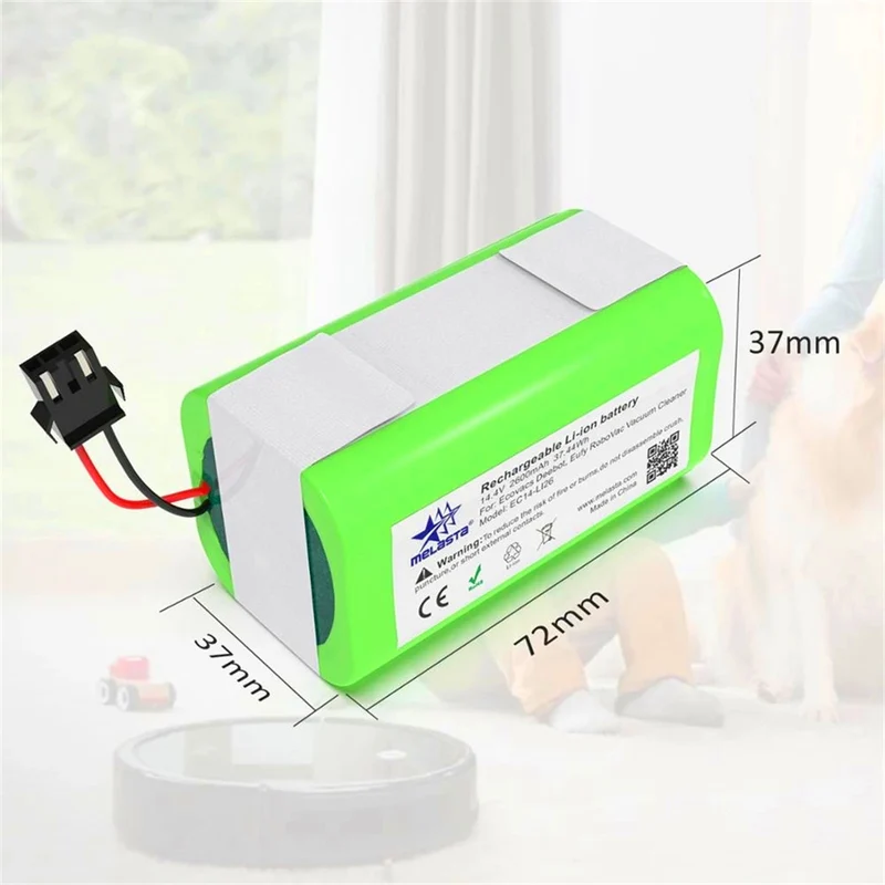 14.4 V 2600mAh Li-Ion battery for Conga Excellence 950 990 1090 Deebot n79 n79S dn622 Robovac 11 11s 12 15c 30 35c x500