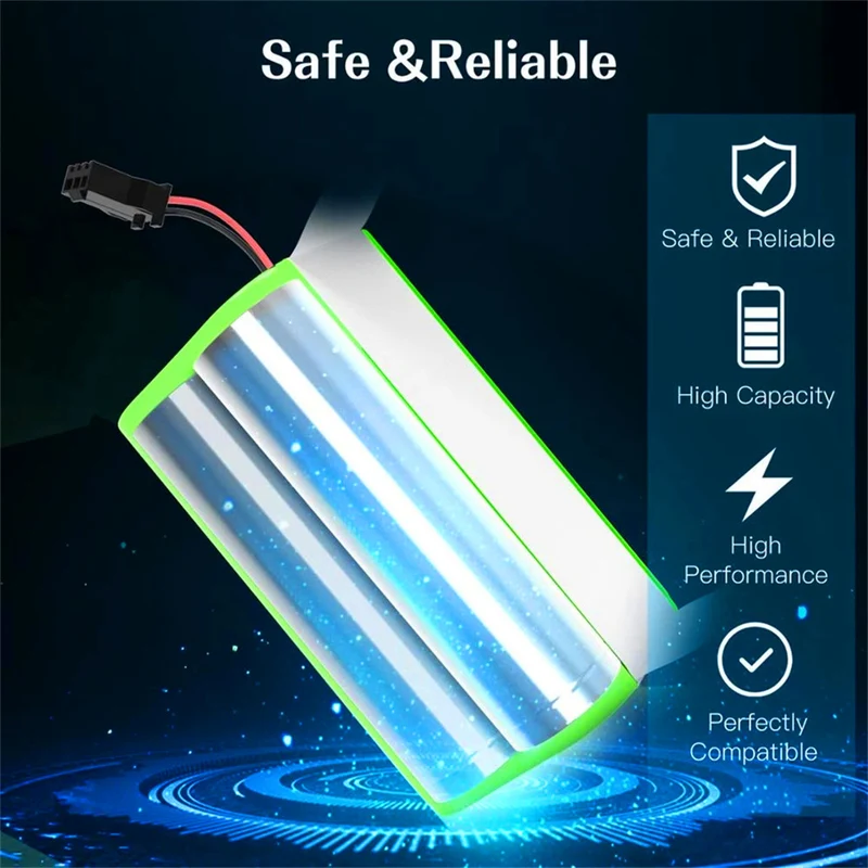 14.4 V 2600mAh Li-Ion battery for Conga Excellence 950 990 1090 Deebot n79 n79S dn622 Robovac 11 11s 12 15c 30 35c x500