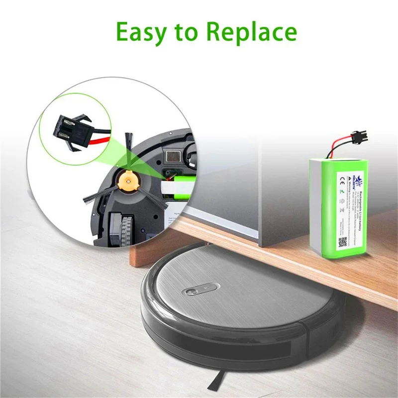 14.4 V 2600mAh Li-Ion battery for Conga Excellence 950 990 1090 Deebot n79 n79S dn622 Robovac 11 11s 12 15c 30 35c x500