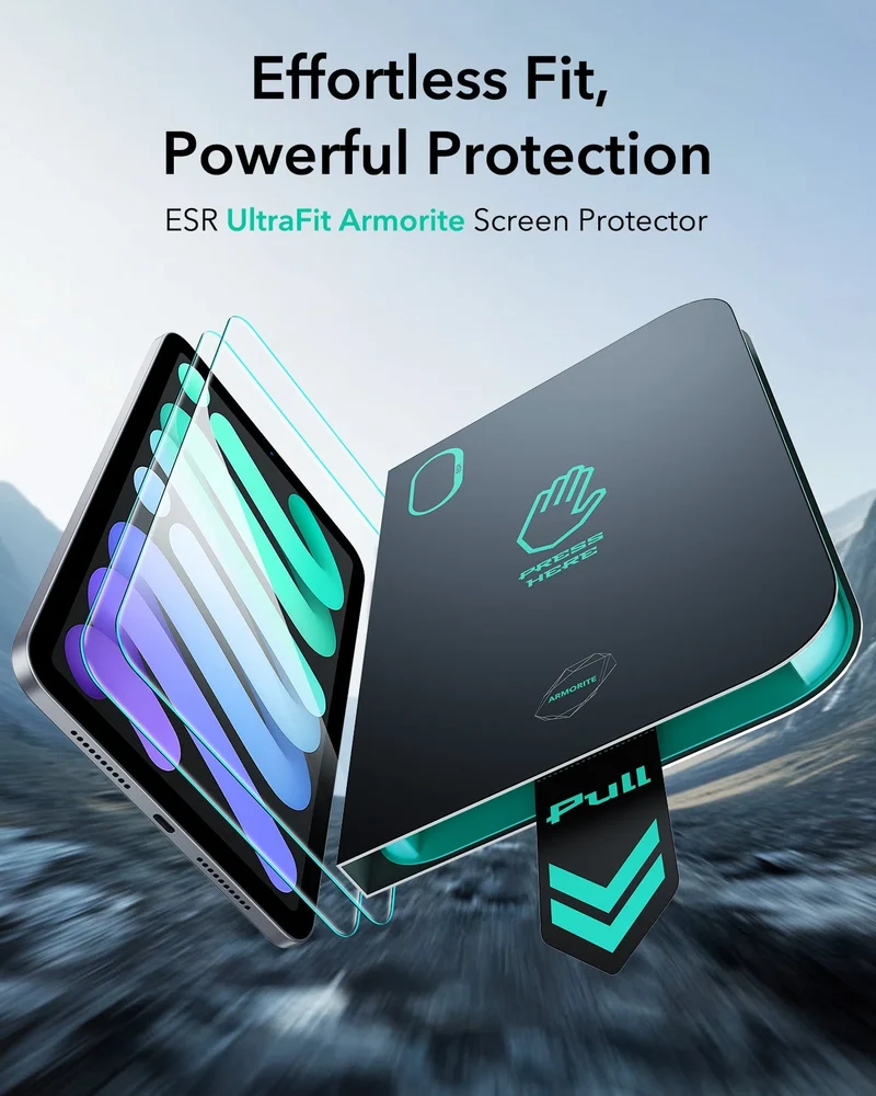 iPad mini 7/mini 6 UltraFit Armorite® Screen Protector - 2 Pack