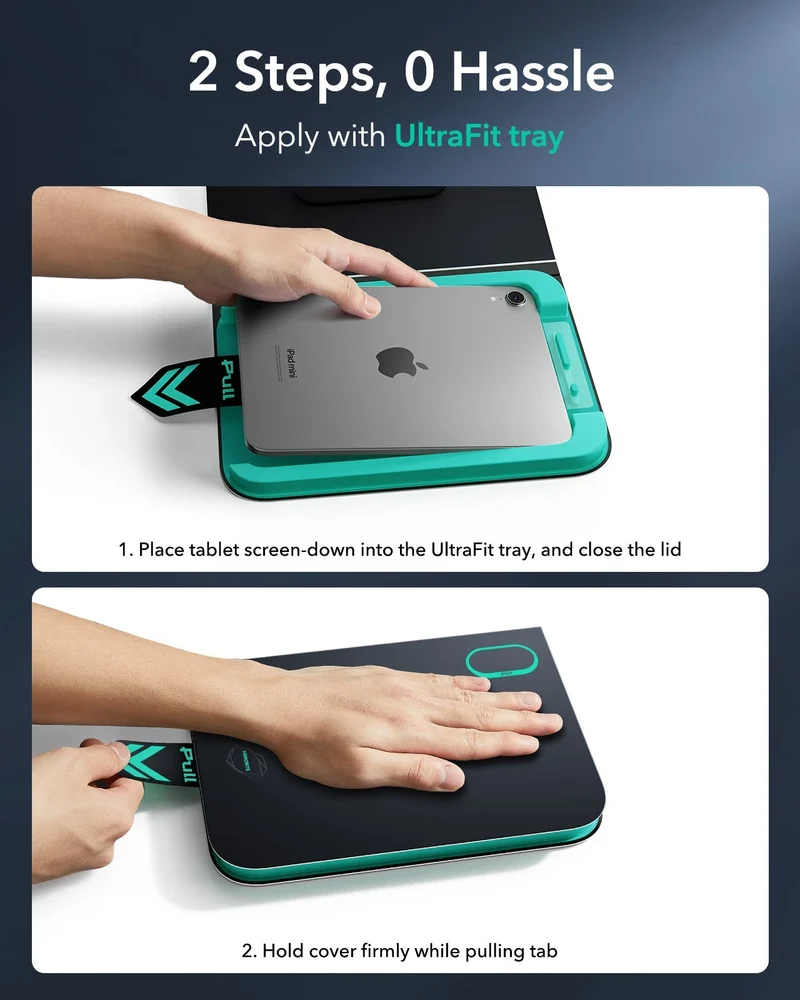 iPad mini 7/mini 6 UltraFit Armorite® Screen Protector - 2 Pack