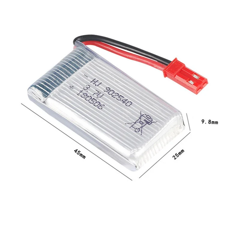2 pieces 3.7v 750mAh 902540 li-polymer battery for MJX X400 X300C X800 X500 aircraft