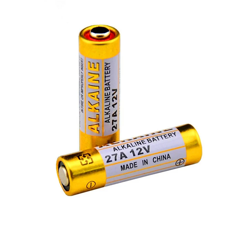10PCS 27A 12V primary dry alkaline battery 27AE 27MN A27 for doorbell walkman remote control