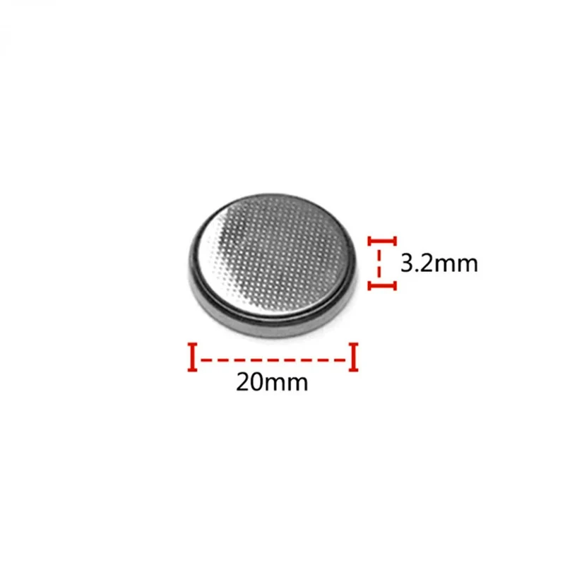 20PCS LIR2032 3.6V Button Battery Lithium Lithium Ion LIR 2032 Battery brand new and reused 500 times