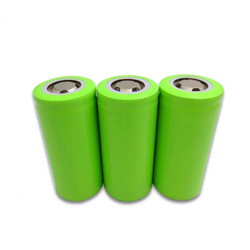 4PCS 32650 battery 6000mAh 3.2V LiFePO4 33A 55A flat battery