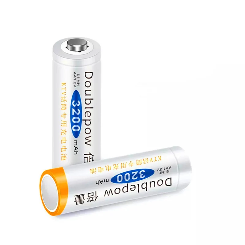 4 pieces AA high capacity Ni-MH rechargeable battery 3200 mAh 1.2 V AA battery for toy thermometer mouse calculator battery