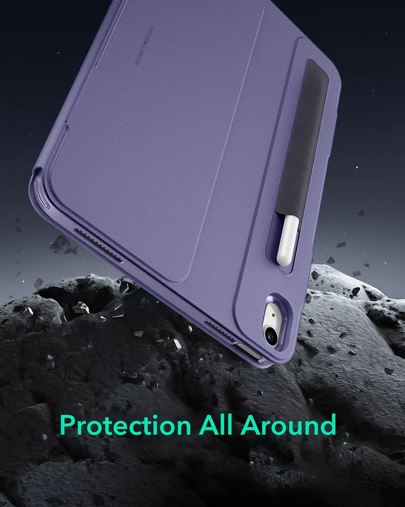 iPad 11" (A16) 2025 Bundle Shift Magnetic Case & Armorite® Paper-Feel Protection - Purple