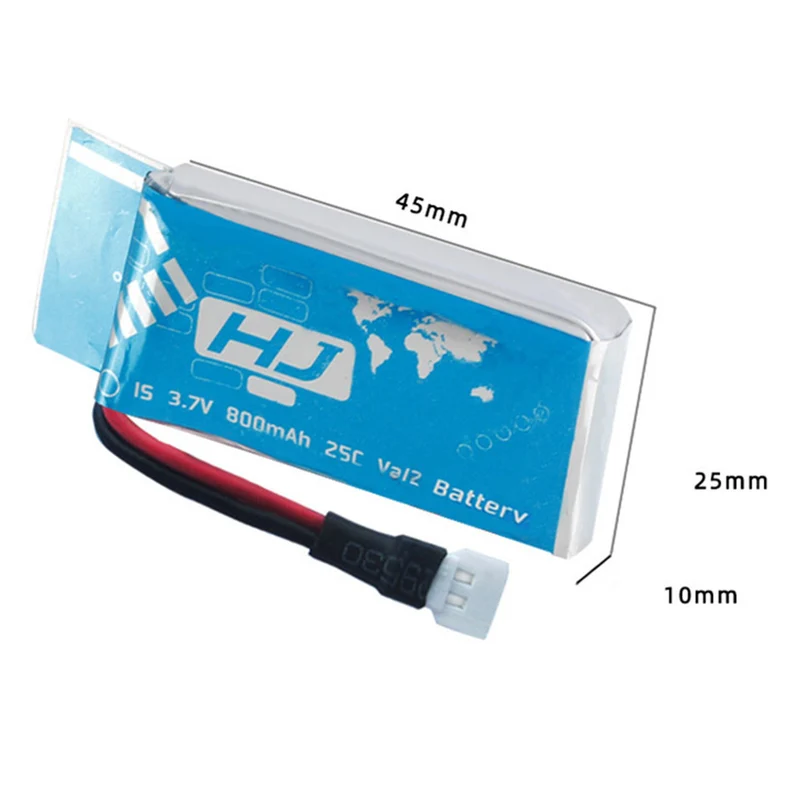 2 pieces 3.7v 800mAh 902540 li-polymer battery for Ltoys CX30 K60 905 RC car