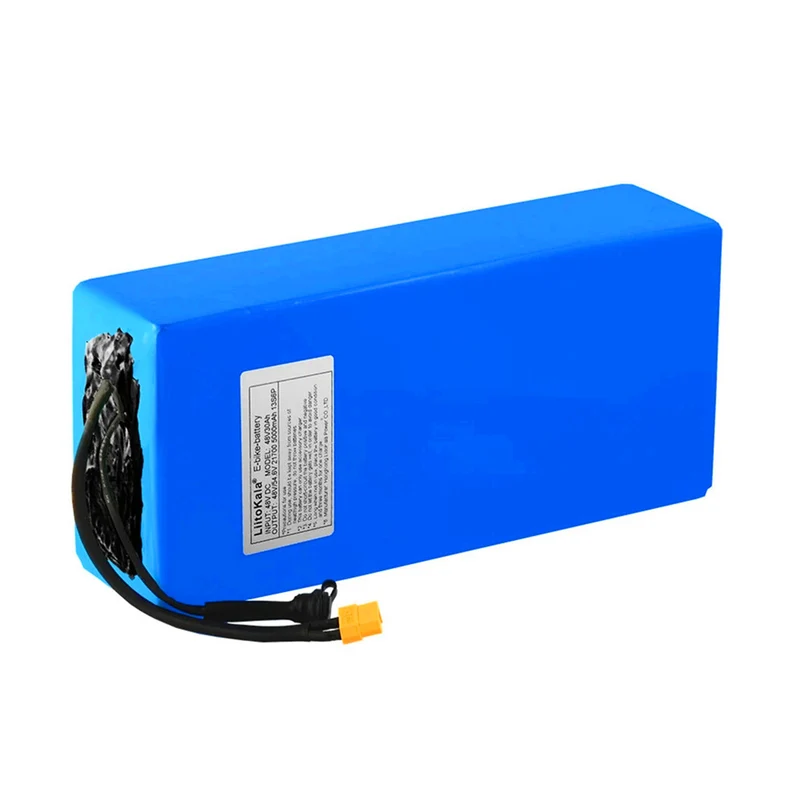 48V 30Ah 21700 5000mAh 13S6P XT60 connection 30A BMS scooter battery 48v 30ah electric bike battery