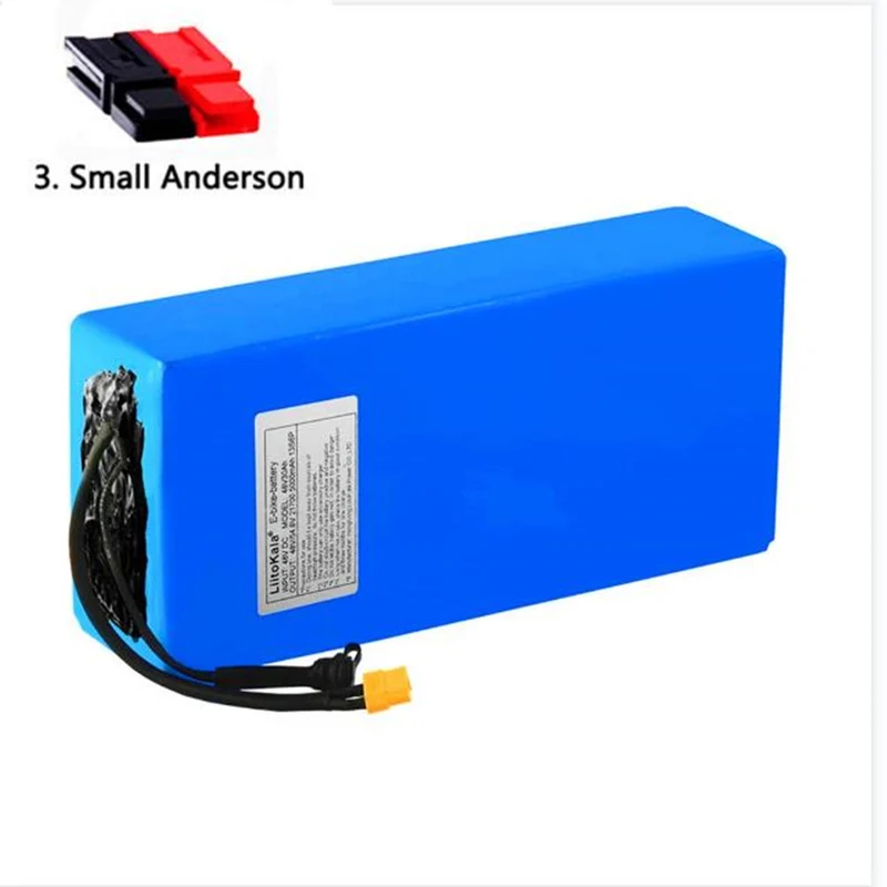 48V 30Ah 21700 5000mAh 13S6P XT60 connection 30A BMS scooter battery 48v 30ah electric bike battery