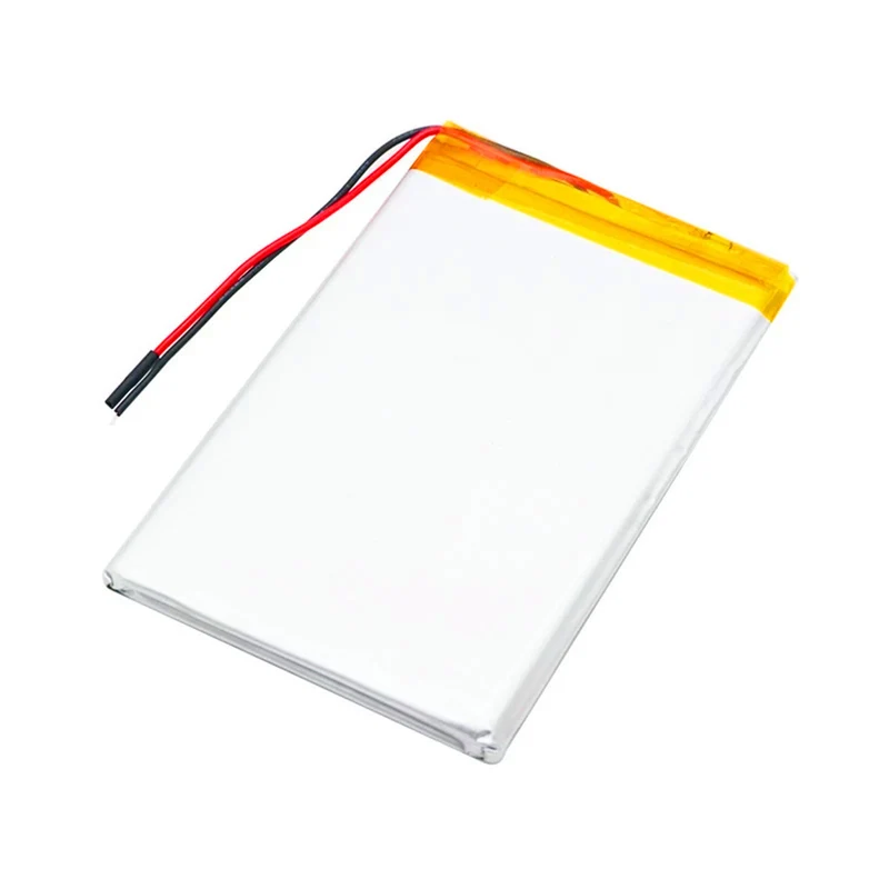 2 packs of rechargeable 606090 3.7 V 5500 mAh lithium polymer lithium battery with protective PCB charging module