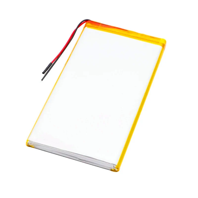 4 pieces 3.7 V 10000 mAh for thermistor 7565121 for GPS PSP PAD iPod portable DVD power bank
