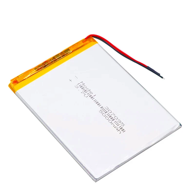 5000mAh Li-Ion 307095 inch tablet ICOO Bateria 3.7V Li-Ion polymer battery