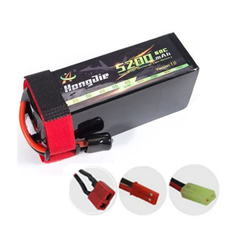 7.4v 5200mAh 2S 1043125 li-polymer battery for RC Airplane Helicopter Quadcopter
