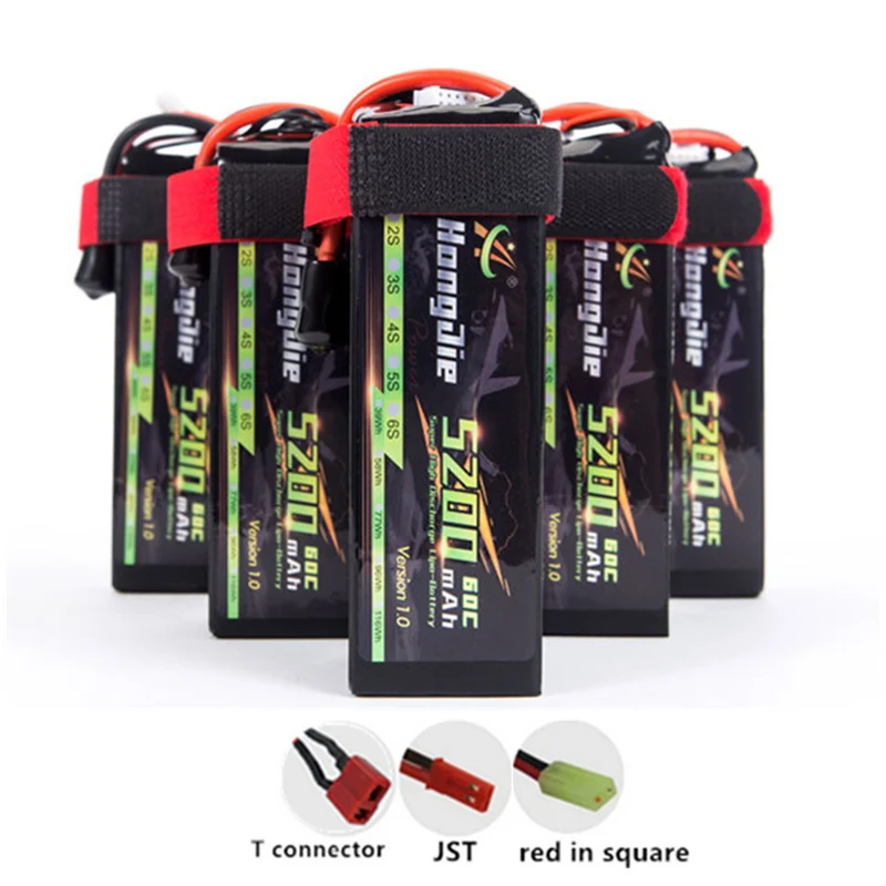 7.4v 5200mAh 2S 1043125 li-polymer battery for RC Airplane Helicopter Quadcopter