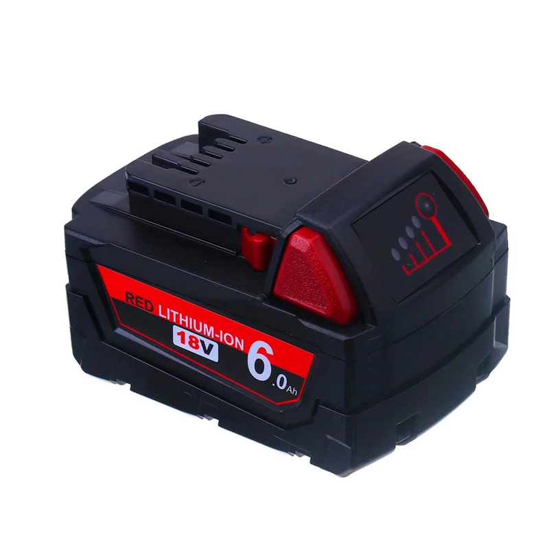 18V 6000mAh lithium ion power tool battery for Milwaukee M18 48 11 1815 48 11 1850 2646 20 2642 21CT M18 battery