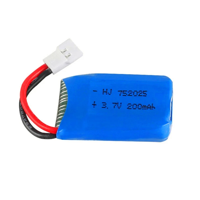 2pcs 3.7V 200mAh LiPo Battery for Syma X4 X11 X13 remote control quadcopter