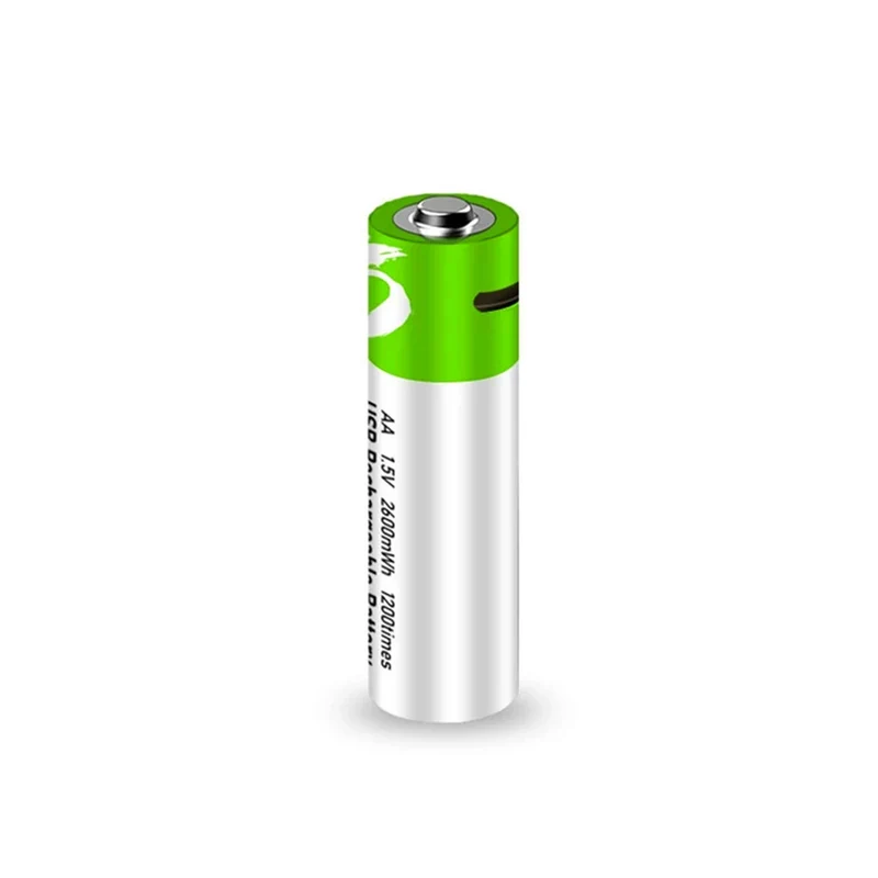 4 pieces 1.5 V AA 2600 mWh battery remote control mouse fan electric toy battery electric with 1 x box, 2 pieces of cable