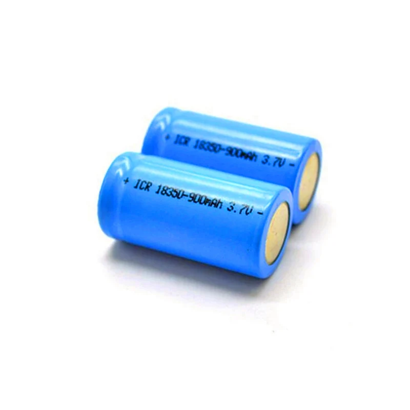3.7V 900mAh 18350 lithium ion battery 18350 rechargeable lithium battery for electronic products