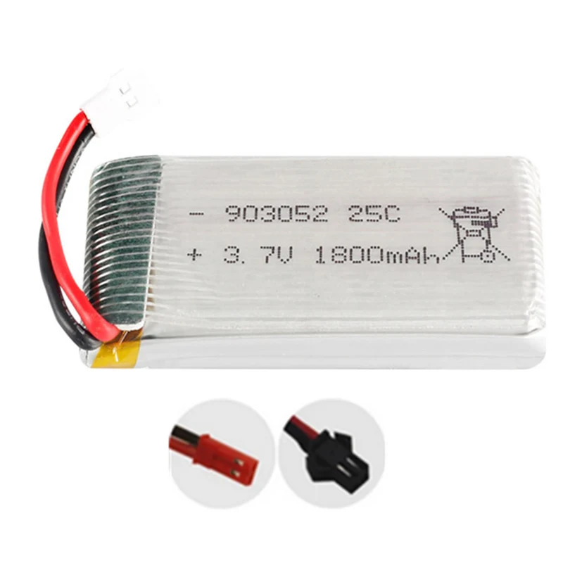 3.7v 1800mAh 903052 lipo Battery for KY601S SYMA X5 X5S X5C X5SC RC Drone