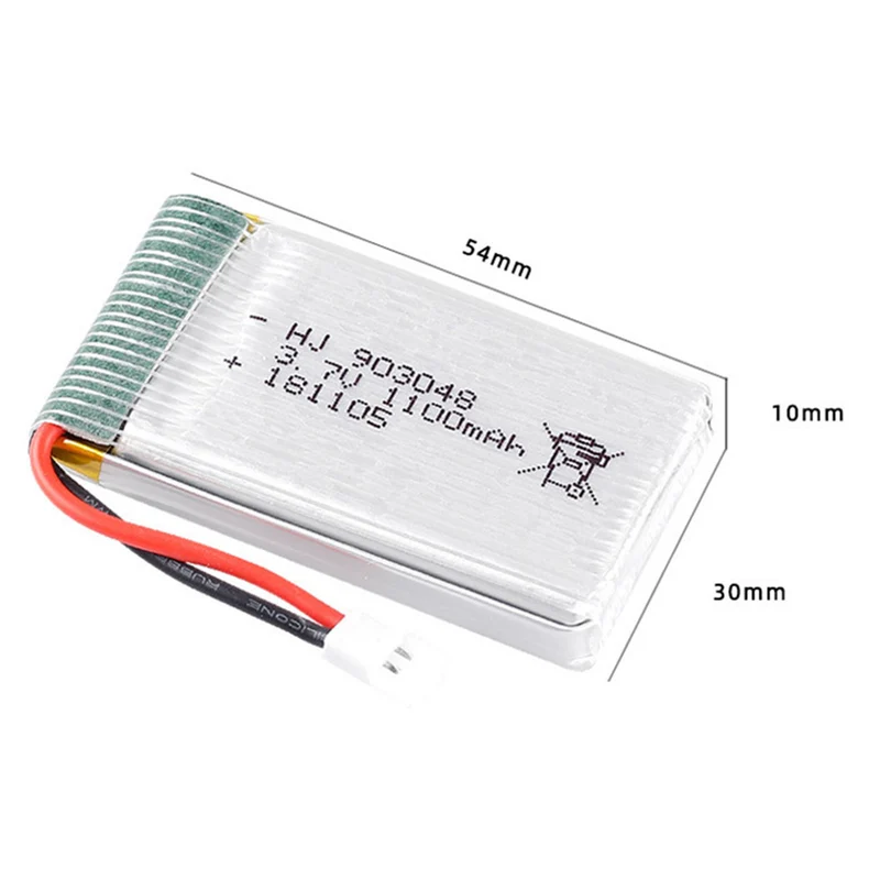 2 pieces 3.7V 1100mAh 903048 li-polymer battery for X5S X5SW X5SC Rechargeable