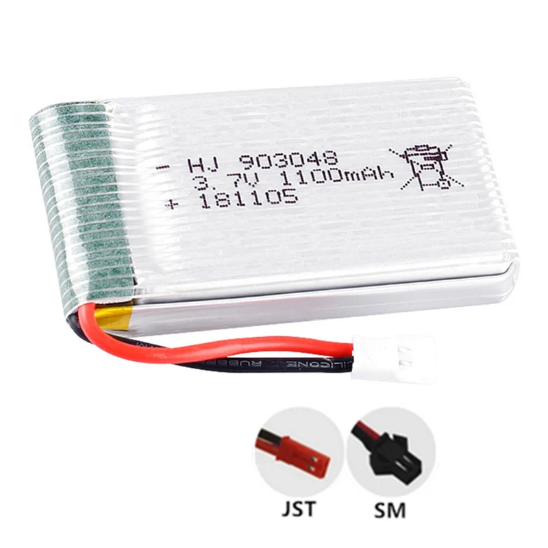 2 pieces 3.7V 1100mAh 903048 li-polymer battery for X5S X5SW X5SC Rechargeable