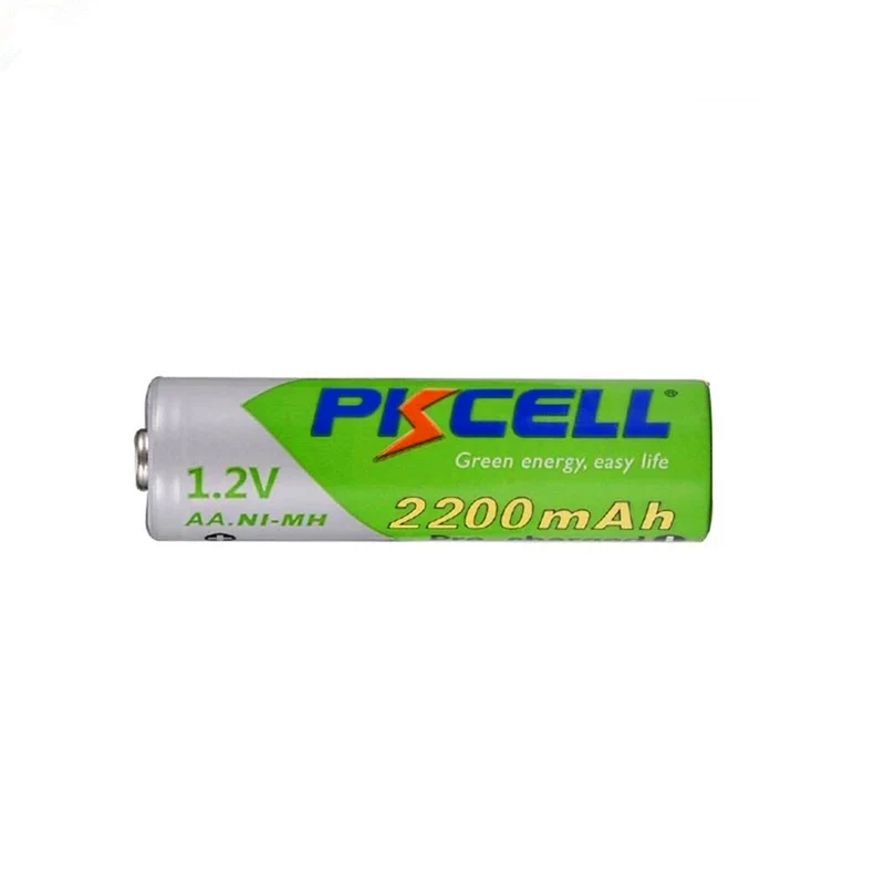 4Pcs 1.2V 2200mAh Ni-Mh battery for Digital camera, portable video, game, flashlight, remote control