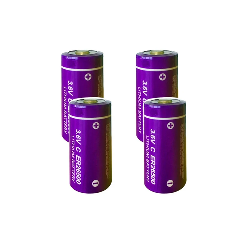 4Pcs 3.6V 9000mAh battery for water meters, electricity meters, gas meters, industrial PC