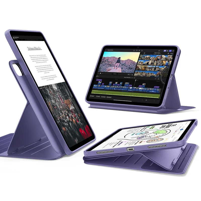 iPad Air 13" (M4) 2026 Shift Magnetic Case - Purple