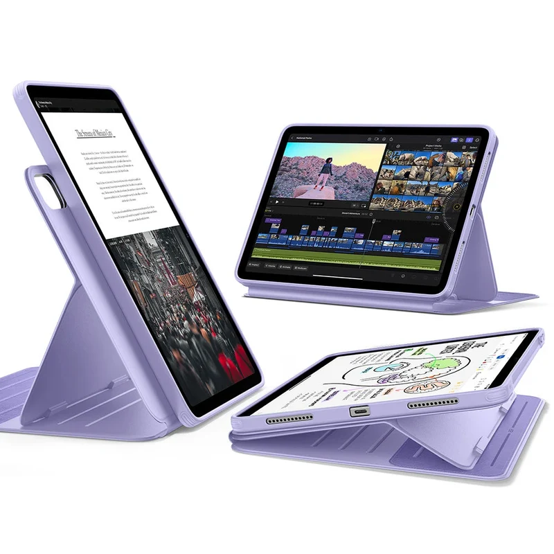 iPad Air 11" (M4) 2026 Shift Magnetic Case - Light Purple