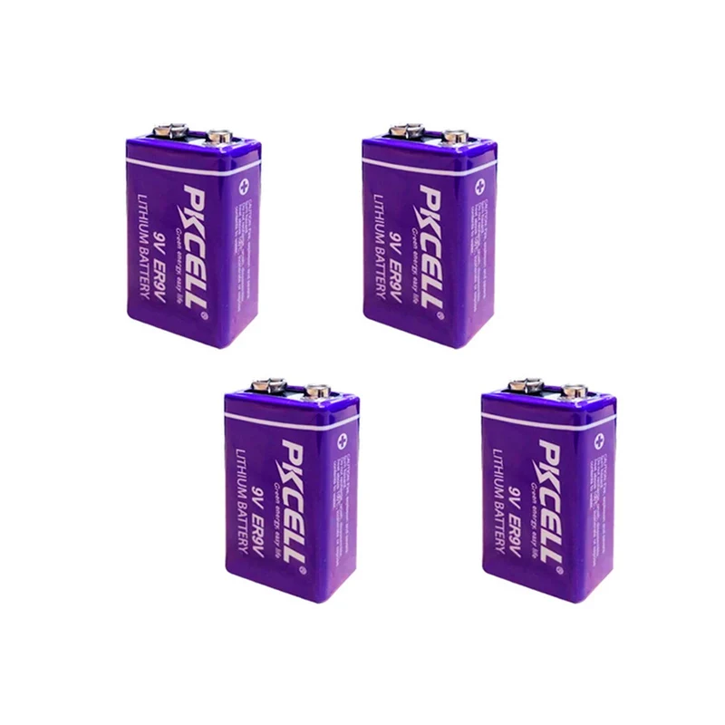 4pcs 1200mah 10.8V Lithium battery for Water meter, Ammeter or Gas meter, real-time clock, Wireless Sensors