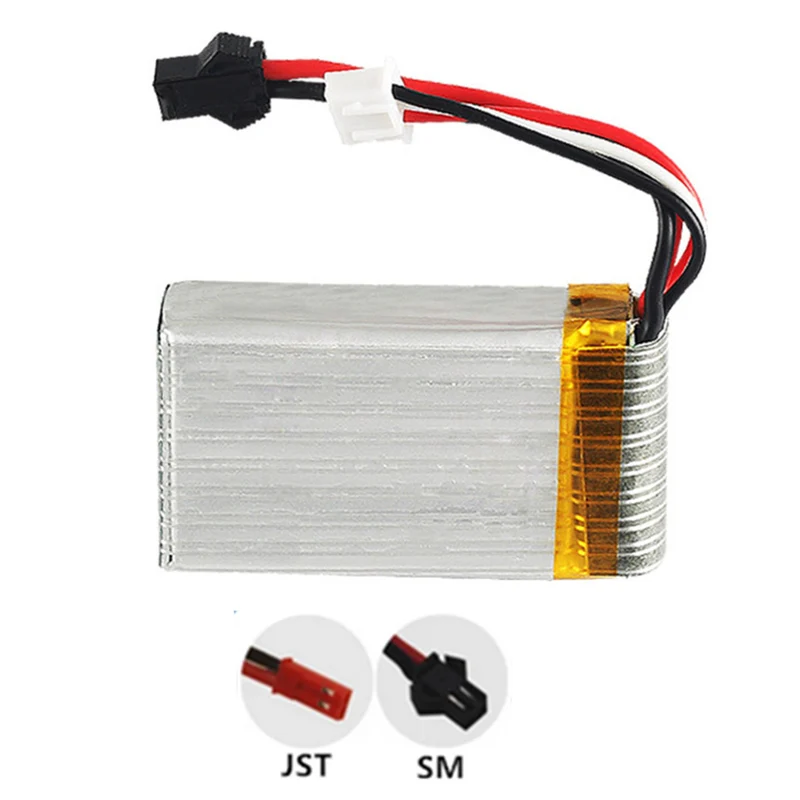 7.4V 700mAh Lipo battery For FT007 Remote control FX059 F1 Syma aircraft Li-po 653048