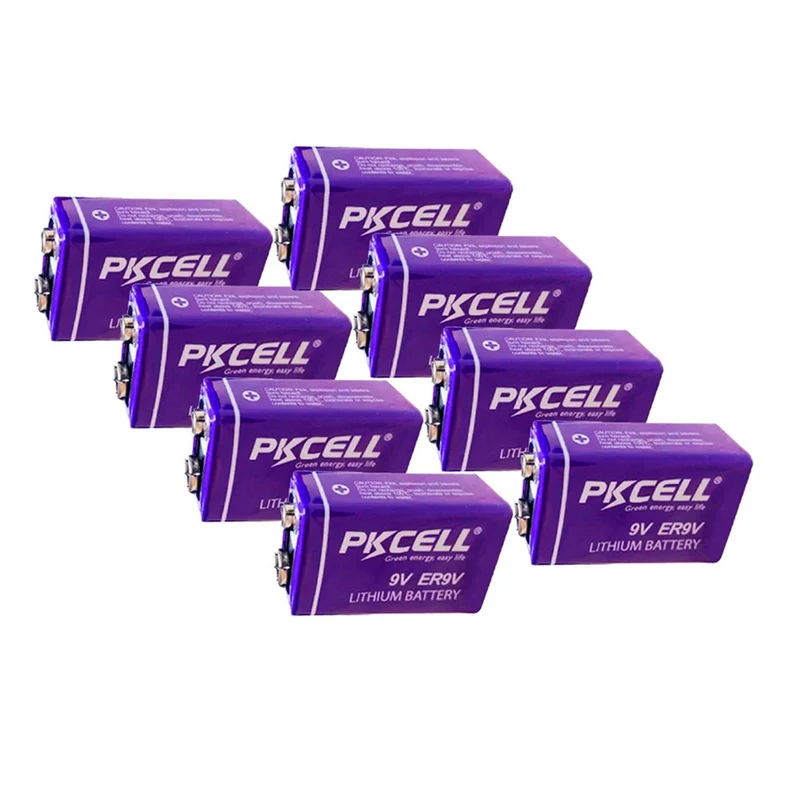 8 pieces 10.8v 1200mah Lithium battery for Water meter, Ammeter or Gas meter, real-time clock