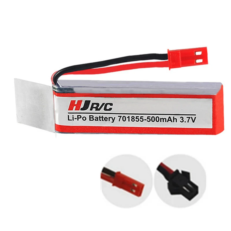2 pieces 3.7V 500mAH lithium battery for Model airplane, car model, ship model