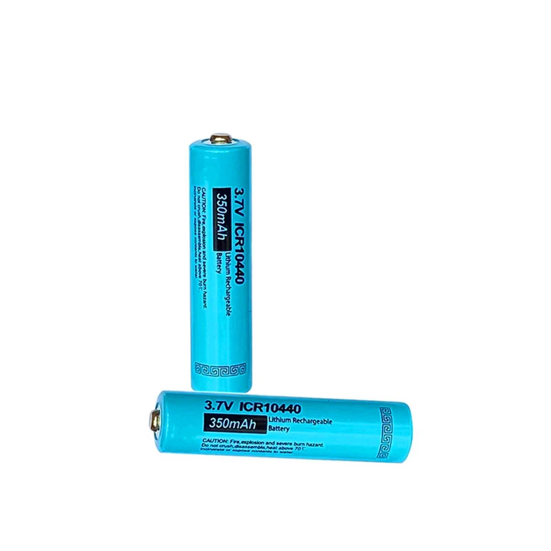 4 pcs 10440 3.7v 350mah battery for LED flashlight, headlight, mechanical mod, flashlight