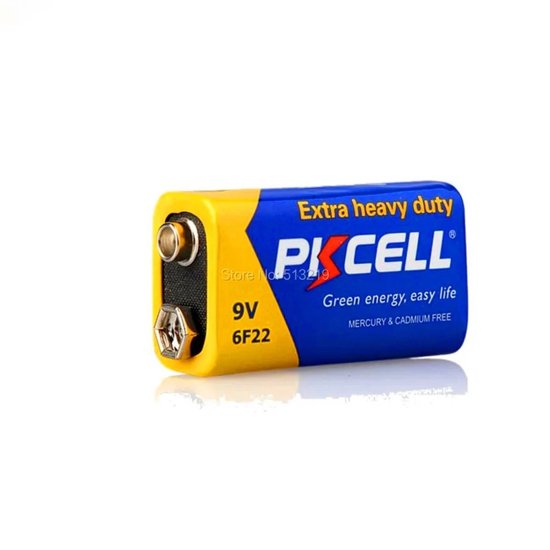 12 pieces 9V battery 6f22 for wireless microphone，electric guitar，wireless door bell，thermometer