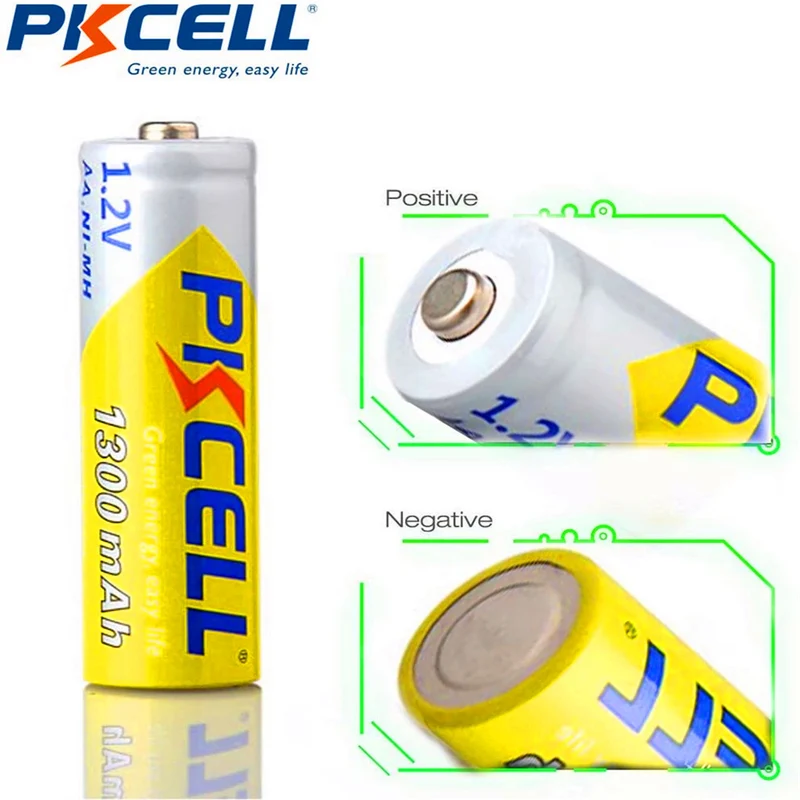 20pcs AA 1.2V 1300mAh battery for Digital camera, portable video, game,flashlight
