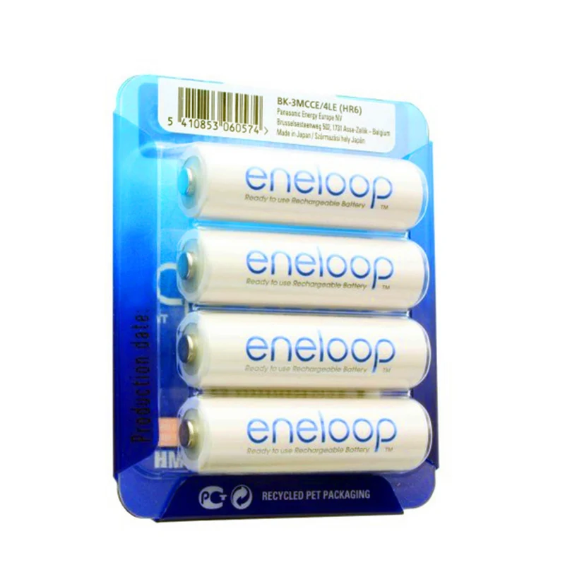 4 pieces with case eneloop standard Case AA mignon battery (formerly Sanyo eneloop standard) hr 3utgb 4bp
