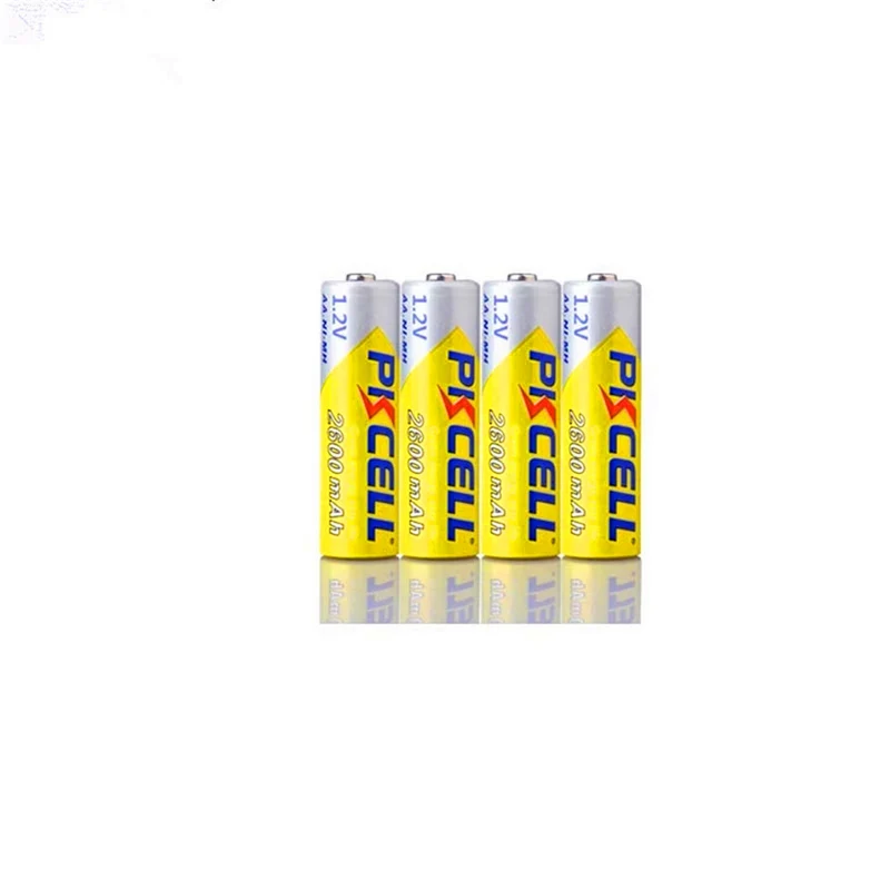 4Pcs 1.2v 2600mAh NiMh Rechargeable Battery For Digital camera, portable video, game, flashlight, remote control