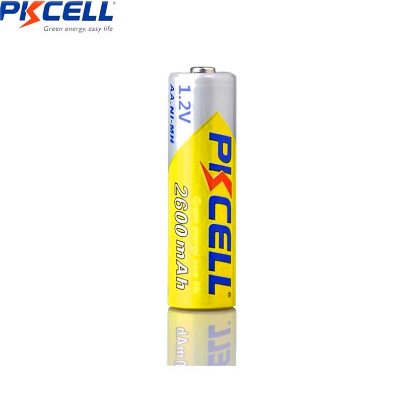 4Pcs 1.2v 2600mAh NiMh Rechargeable Battery For Digital camera, portable video, game, flashlight, remote control