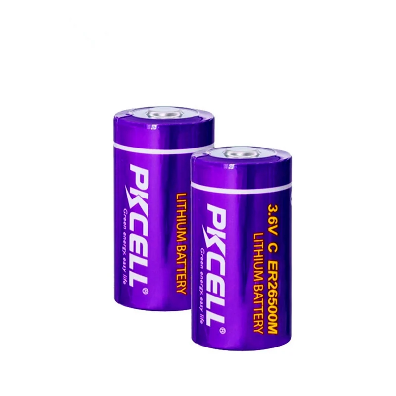 2PCS 3.6V 6500mAh lithium battery for water meter，lectricity meters, gas meters