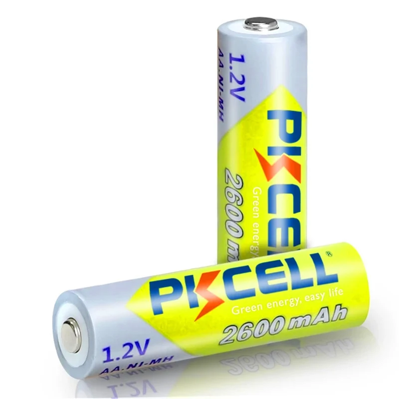 12PCS 2600MAH 1.2V Nimh Batteries for Digital camera, portable video, game, flashlight